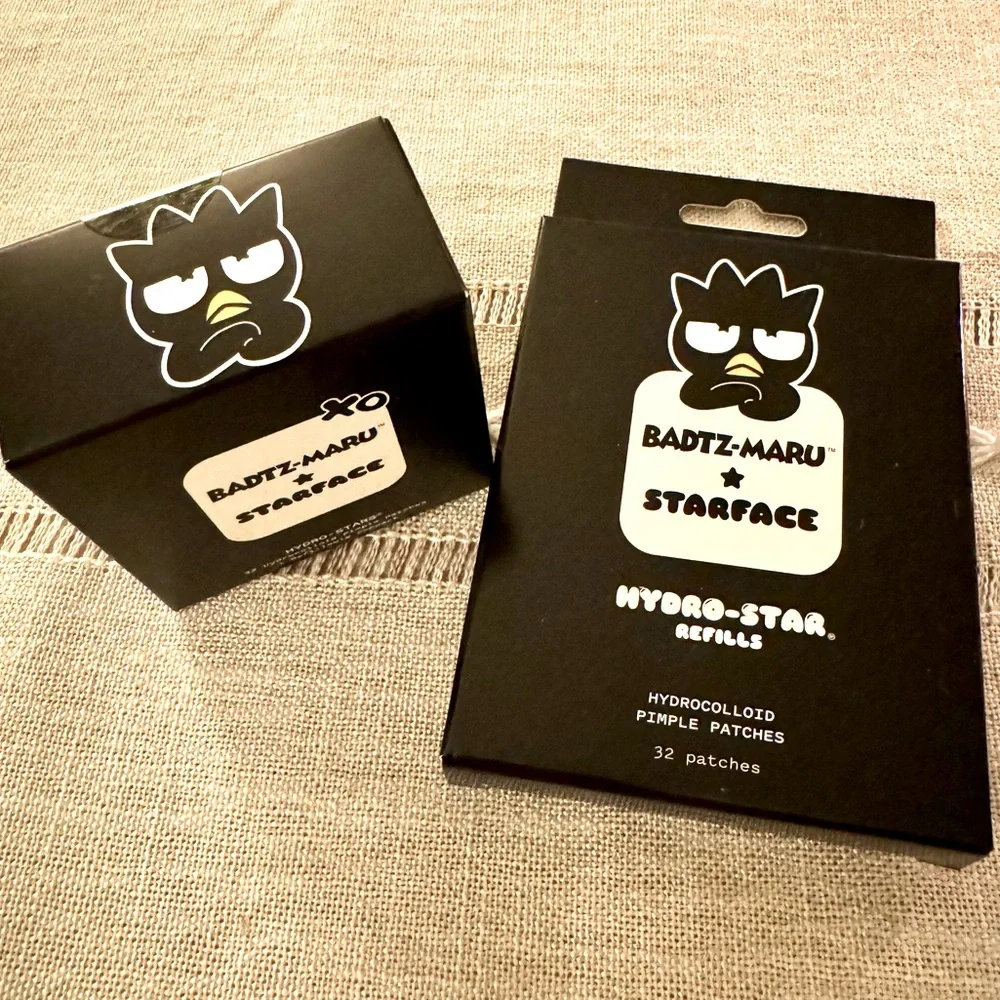 🦄LTD ⭐️Starface x BADTZ-MARU/HELLO KITTY~Pimple Patch Compact + 1 Refill